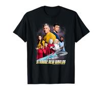 Star Trek Strange New Worlds Crew Pike Spock Uhura Ortegas T-Shirt