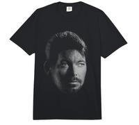 Star Trek The Next Generation Riker Oversized Face Comfort Colors Adult Heavyweight T-Shirt