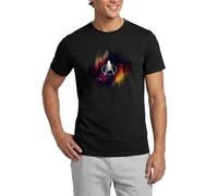 Star Trek The Next Generation Silber Logo Männer T-Shirt
