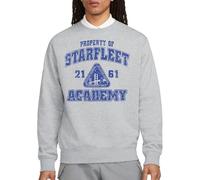 Star Trek Unisex Old School Crew Sweatshirt, Athletic Heather, M