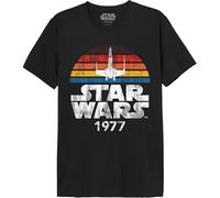 Star Wars 1977 - Millennium Falcon T-Shirt schwarz in S
