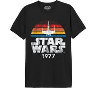 Star Wars 1977 - Millennium Falcon T-Shirt schwarz in L