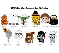 Star Wars 3D PVC-Taschenanhänger Halloween Display (24)