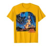Star Wars A New Hope Klassisches Vintage-Plakat-T-Shirt C1 T-Shirt, Herren, Leuchtendes Gold, 3XL