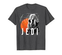 Star Wars Ahsoka Tano Jedi Star Map Disney+ T-Shirt, Herren, Anthrazit Meliert, S