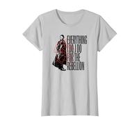Star Wars: Andor Cassian Andor Everything Poster T-Shirt, Damen, Silber, S