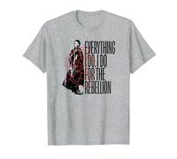 Star Wars: Andor Cassian Andor Everything Poster T-Shirt, Herren, Grau Meliert, XXL