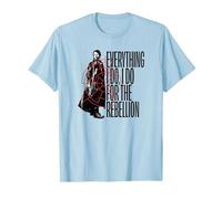 Star Wars: Andor Cassian Andor Everything Poster T-Shirt, Herren, Himmelblau, L