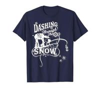 Star Wars AT-AT AT-ST Dashing Through Snow Christmas T-Shirt T-Shirt