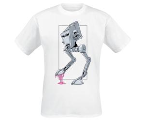 Star Wars AT-ST - Bubblegum T-Shirt weiß in XXL