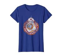 Star Wars BB-8 Episode 7 Join The Resistance T-Shirt, Damen, Königsblau, L