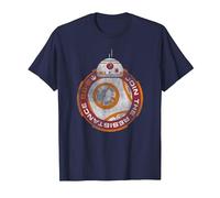 Star Wars BB-8 Episode 7 Join The Resistance T-Shirt, Herren, Marineblau, XL