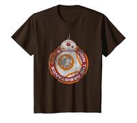 Star Wars BB-8 Episode 7 Join The Resistance T-Shirt, Kinder, Braun, 104