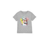 Star Wars BB8 Abstract Unisex Kids T Shirt, Athletic Heather, 5-6 Years