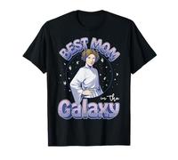 Star Wars Best Mom In The Galaxy Princess Leia Portrait T-Shirt