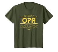 Star Wars Best Opa in The Galaxy Birthday Father’s Day T-Shirt