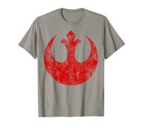 Star Wars Big Red Rebel Distressed Logo Graphic T-Shirt C1 T-Shirt