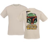Star Wars Boba Fett - Doodle T-Shirt natur in L