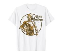 Star Wars C-3PO Goldener Stern T-Shirt