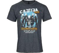 Star Wars Cantina Band T-Shirt anthrazit meliert in XL