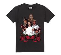 Star Wars - "Carol Singers" T-Shirt für Herren (Schwarz) XL