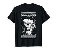 Star Wars Chewbacca Ugly Weihnachten Sweater Santa T-Shirt
