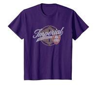 Star Wars Class of 2023 Graduation Imperial University T-Shirt, Kinder, Violett, 128