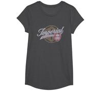 Star Wars Class of 2023 Graduation Imperial University T-Shirt, Mädchen, Anthrazit Meliert, XS