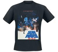 Star Wars Classic Poster T-Shirt schwarz in XXL