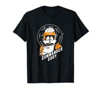 Star Wars Commander Cody Bust Logo T-Shirt
