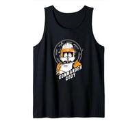 Star Wars Commander Cody Bust Logo Tank Top