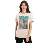 Star Wars Damen The Mandalorian This is The Linocut Way Ladies T Shirt, Natural T-Shirt (1er Pack)
