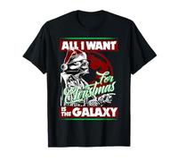 Star Wars Darth Vader All I Want for Christmas is The Galaxy T-Shirt
