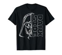 Star Wars Darth Vader Dark Side Two Face Stich T-Shirt T-Shirt