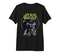 Star Wars Darth Vader Death Star and TIE Fighter T-Shirt Premium T-Shirt