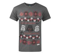 Star Wars Darth Vader Fair Isle Christmas Men's T-Shirt