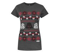 Star Wars Darth Vader Fair Isle Christmas Women's T-Shirt