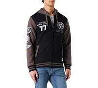 Star Wars Darth Vader Männer Kapuzenjacke schwarz/dunkelgrau XXL