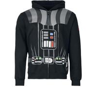 Star Wars Darth Vader Männer Kapuzenjacke schwarz L 100% Baumwolle Disney, Fan-Merch, Filme, TV-Serien