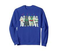 Star Wars Darth Vader Sithmas Choir Holiday Sweatshirt, Unisex für Erwachsene, Königsblau, M