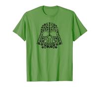 Star Wars Darth Vader St Patrick’s Day Shamrocks Distressed T-Shirt