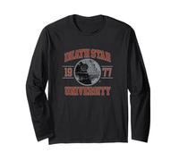 Star Wars Death Star University 1977 Collegiate Langarmshirt