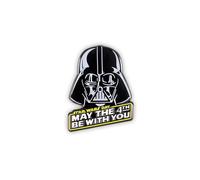 Star Wars Emaille-Anstecknadel "May the 4th Darth Vader" für Schlüsselband, Rucksack, Kleidung