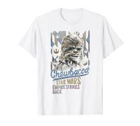 Star Wars Empire Strikes Back Chewbacca Rebel Portrait T-Shirt
