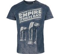 Star Wars Empire Strikes Back T-Shirt blau in XXL