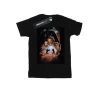 Star Wars - "Episode III" T-Shirt für Herren (Schwarz) XL