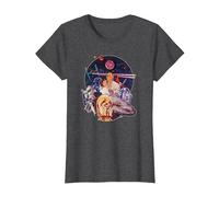 Star Wars Episode IV: A New Hope Vintage Movie Art T-Shirt, Damen, Anthrazit Meliert, 3XL
