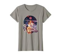 Star Wars Episode IV: A New Hope Vintage Movie Art T-Shirt, Damen, Schiefergrau, XL