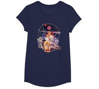 Star Wars Episode IV: A New Hope Vintage Movie Art T-Shirt, Mädchen, Marineblau, L