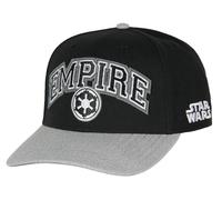 Star Wars Erwachsene bestickte Precurve Snapback Mütze für Damen und Herren, Galactic Empire, Einheitsgröße
